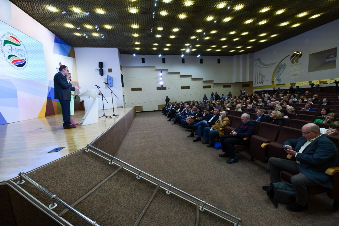 Во время церемонии. Фото olympic.ru