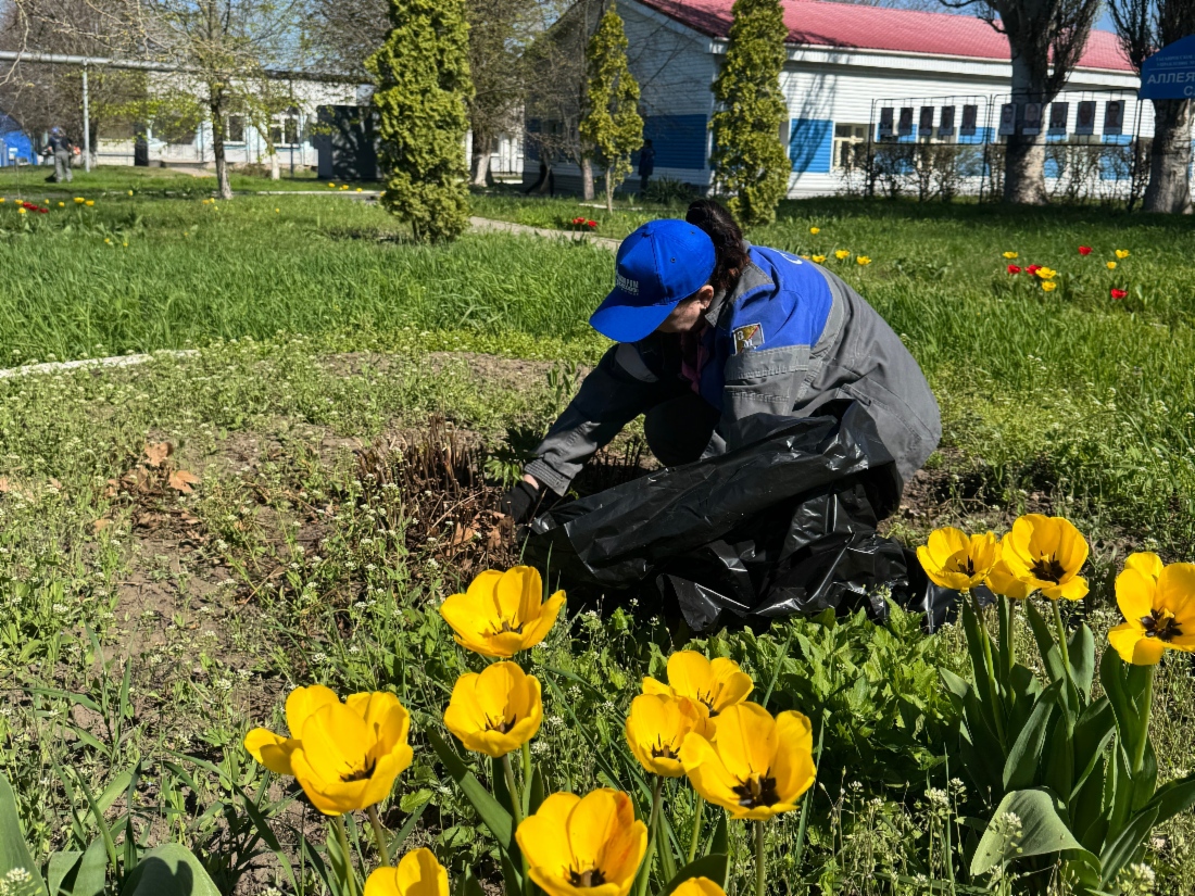 Cубботник в Кущевском ЛПУМГ