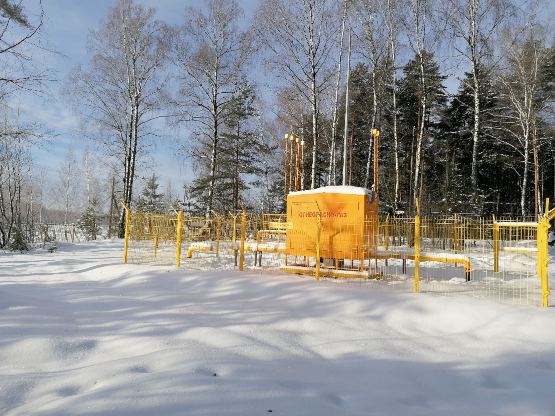 Шкафной газорегуляторный пункт в Шеронихе Заволжского района