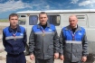 Тройка лидеров конкурса (слева направо): Виктор Дронов, Александр Серков и Руслан Колесников