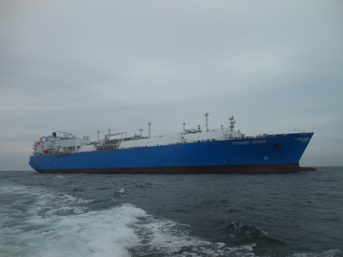 Gazprom Marketing & Trading принял в эксплуатацию новый танкер-газовоз СПГ «Река Енисей»